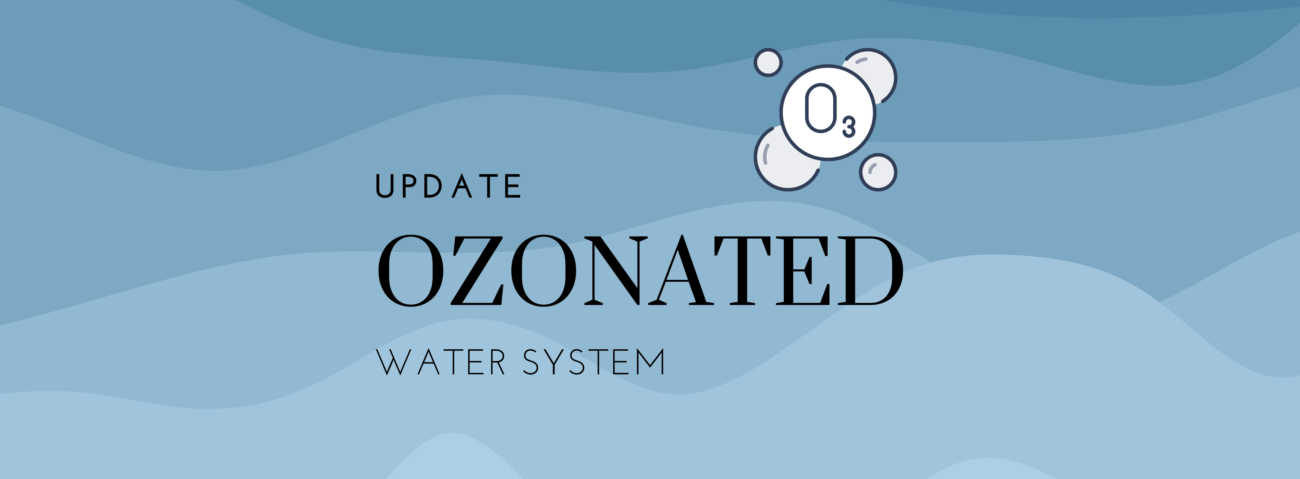 ozonated water system