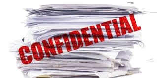Confidential paper
